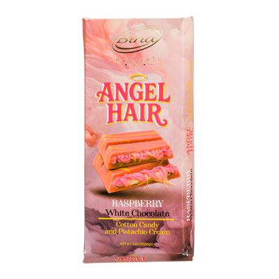 шоколад BIND ANGEL HAIR White, Raspberry 80 г 1/6 (СРОК 06.05.2027)
