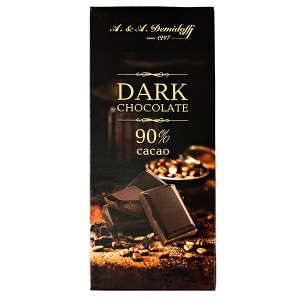 шоколад A&A Demidoff DARK 90% 80 г 1/12