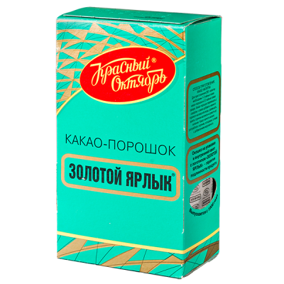 какао-порошок Золотой Ярлык 100 г 1/18