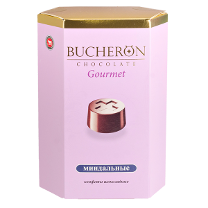 конфеты BUCHERON GOURMET Миндальные 130 г 1/10 конфеты BUCHERON GOURMET Миндальные 130 г 1/10