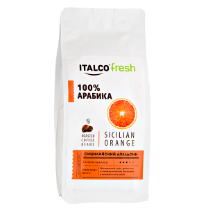 кофе ITALCO 100% ARABICA Sicilian Orange 375 г зерно кофе ITALCO 100% ARABICA Sicilian Orange 375 г зерно