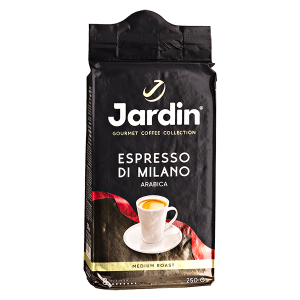 кофе JARDIN Espresso di Milano 250 г молотый 1/12 кофе JARDIN Espresso di Milano 250 г молотый 1/12