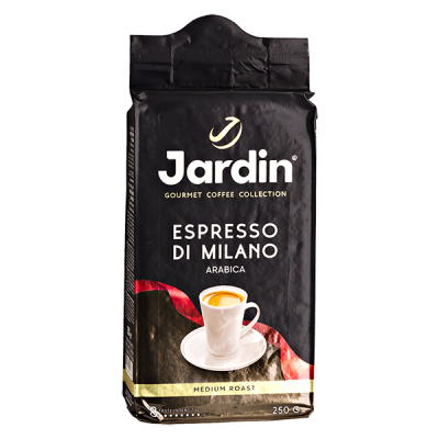 кофе JARDIN Espresso di Milano 250 г молотый 1/12 кофе JARDIN Espresso di Milano 250 г молотый 1/12