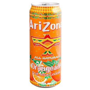 напиток ARIZONA Orangeade 650 мл Ж/Б 1/24