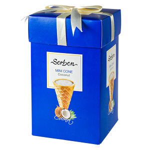 конфеты SORBON MINI CONE Coconut 200 г 1/9 конфеты SORBON MINI CONE Coconut 200 г 1/9