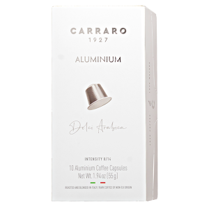 кофе капсулы CARRARO DOLCI ARABICA (10 алюминиевых капсул)