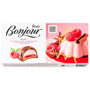 десерт BONJOUR Глинтвейн-Малина 232 г 1/9 десерт BONJOUR Глинтвейн-Малина 232 г 1/9