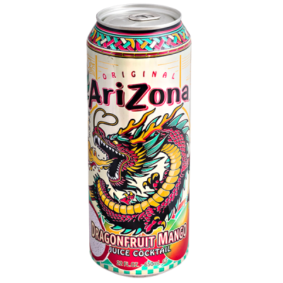 напиток ARIZONA Dragonfruit Mango 650 мл Ж/Б 1/24