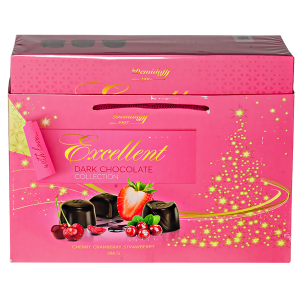 конфеты A&A Demidoff EXCELLENT Cherry-cranberry-strawberry 284 г 1/10