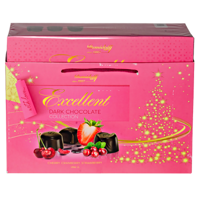 конфеты A&A Demidoff EXCELLENT Cherry-cranberry-strawberry 284 г 1/10 конфеты A&A Demidoff EXCELLENT Cherry-cranberry-strawberry 284 г 1/10