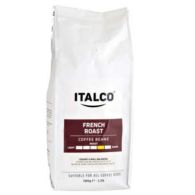кофе ITALCO FRENCH ROAST 1 кг зерно 1/6
