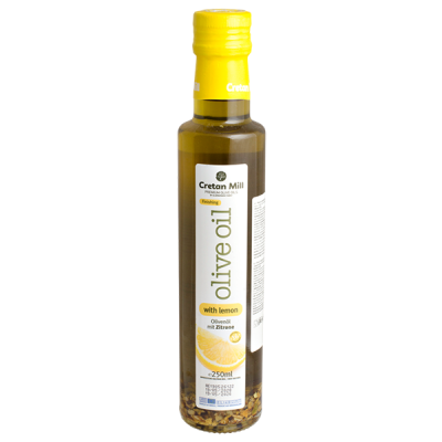 масло Cretan Mill Extra Virgin с лимоном 250 мл ст/б 1/6 масло Cretan Mill Extra Virgin с лимоном 250 мл ст/б 1/6
