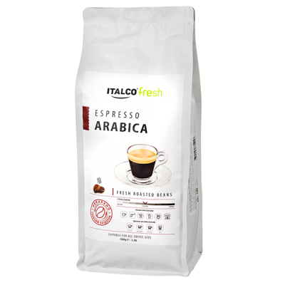 кофе ITALCO ESPRESSO ARABICA 1 кг зерно 1/6