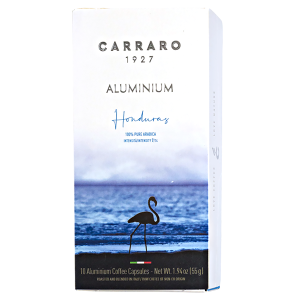 кофе капсулы CARRARO HONDURAS (10 алюминиевых капсул)