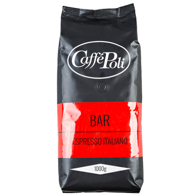 кофе Caffe Polli BAR 1 кг зерно 1/10