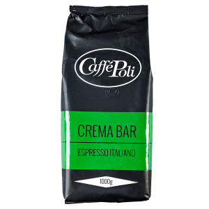 кофе Caffe Polli CREMA BAR 1 кг зерно 1/10 кофе Caffe Polli CREMA BAR 1 кг зерно 1/10