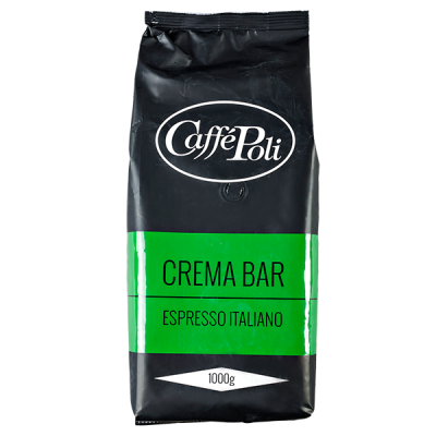 кофе Caffe Polli CREMA BAR 1 кг зерно 1/10