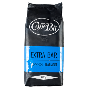 кофе Caffe Polli EXTRA BAR 1 кг зерно 1/10 кофе Caffe Polli EXTRA BAR 1 кг зерно 1/10