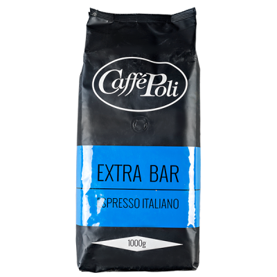 кофе Caffe Polli EXTRA BAR 1 кг зерно 1/10