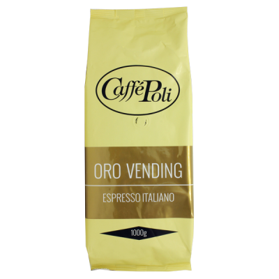 кофе Caffe Polli ORO VENDING 1 кг зерно 1/10