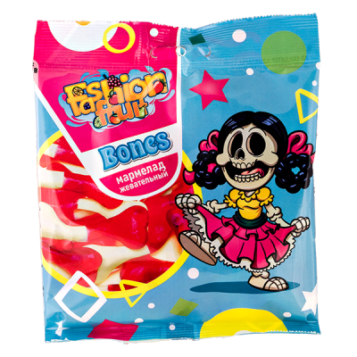Мармелад FASHION FRUIT Bones 100 г 1/25