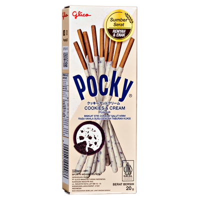 соломка POCKY Cookies&Cream 20 г 1/10 соломка POCKY Cookies&Cream 20 г 1/10