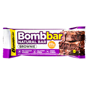 Батончик Bombbar протеиновый BROWNIE 60 г 1/20