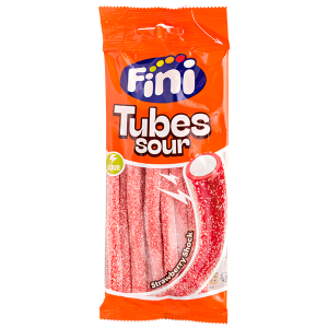Мармелад FINI Tubes Sour Strawberry Shock 90 г 1/12