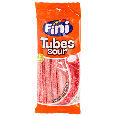 Мармелад FINI Tubes Sour Strawberry Shock 90 г 1/12