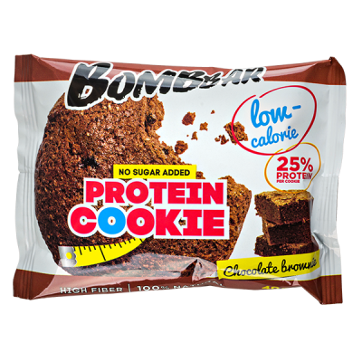 Печенье Bombbar протеиновое Chocolate brownie 40 г 1/12 Печенье Bombbar протеиновое Chocolate brownie 40 г 1/12