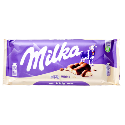 шоколад Милка bubbly white 95 г 1/15