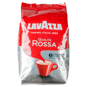 кофе LAVAZZA QUALITA ROSSA 1 кг зерно 1/6 кофе LAVAZZA QUALITA ROSSA 1 кг зерно 1/6