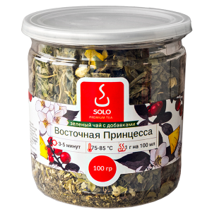 чай SOLO Восточная Принцесса 100 г пл/б 1/12