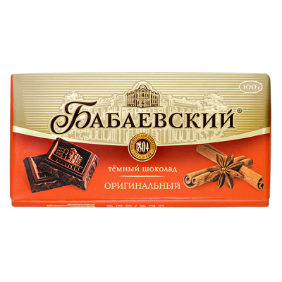 шоколад Бабаевский Оригинальный 90 г 1/18