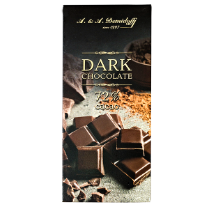 шоколад A&A Demidoff DARK 72% 80 г 1/12