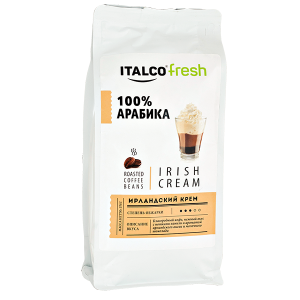 кофе ITALCO 100% ARABICA Irish Cream 375 г зерно кофе ITALCO 100% ARABICA Irish Cream 375 г зерно