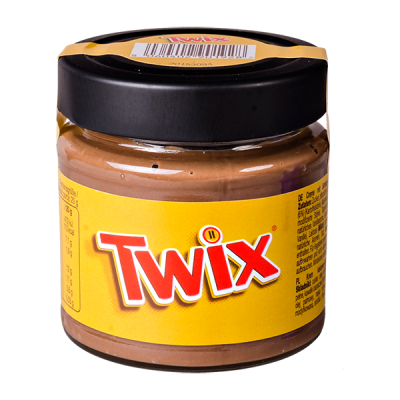 паста шоколадная TWIX с хрустящими кусочками печенья 200 г 1/6