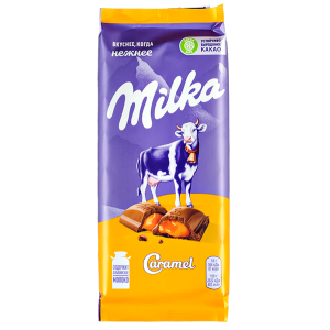 шоколад Милка Карамель 90 г 1/20