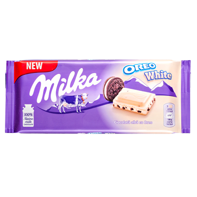 шоколад Милка Oreo White 100 г 1/22