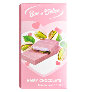 шоколад Bon et Delice HAIRY CHOCOLATE 150 г 1/24