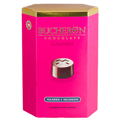 конфеты BUCHERON GOURMET Малина с молоком 130 г 1/10 конфеты BUCHERON GOURMET Малина с молоком 130 г 1/10