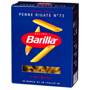 изделия макаронные BARILLA PENNE RIGATE №73 450 г 1/14