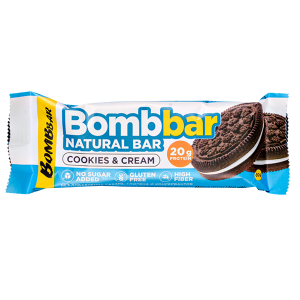 Батончик Bombbar протеиновый COOKIES & CREAM 60 г 1/20