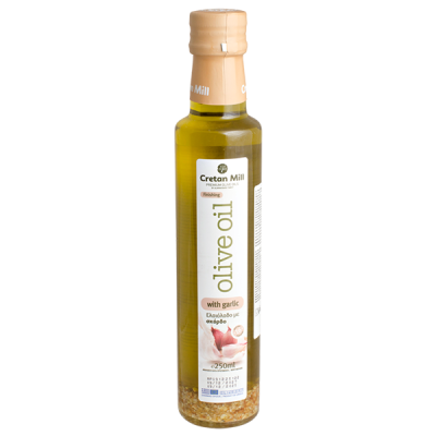 масло Cretan Mill Extra Virgin с чесноком 250 мл ст/б 1/6 масло Cretan Mill Extra Virgin с чесноком 250 мл ст/б 1/6