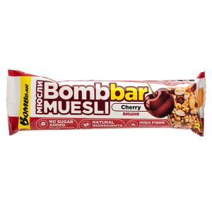 Батончик Bombbar MUESLI Cherry 45 г 1/30
