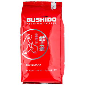 кофе BUSHIDO Red Katana 1кг зерно 1/4