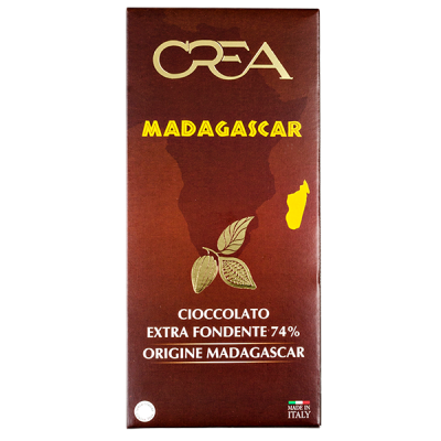 шоколад CREA Madagascar 74% какао 100 г 1/10