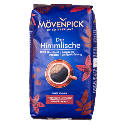 кофе MOVENPICK DER HIMMLISCHE 500 г зерно 1/10