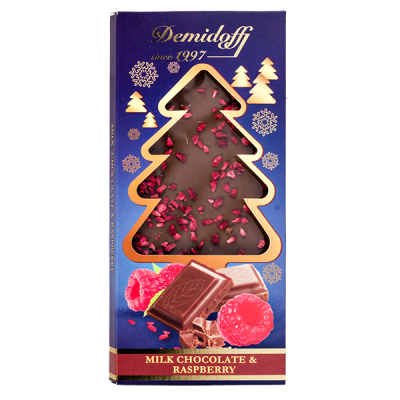 шоколад A&A Demidoff ЕЛКА Milk Raspberry 80 г 1/10 шоколад A&A Demidoff ЕЛКА Milk Raspberry 80 г 1/10
