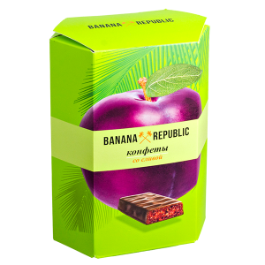 конфеты BANANA REPUBLIC со сливой 130 г 1/10